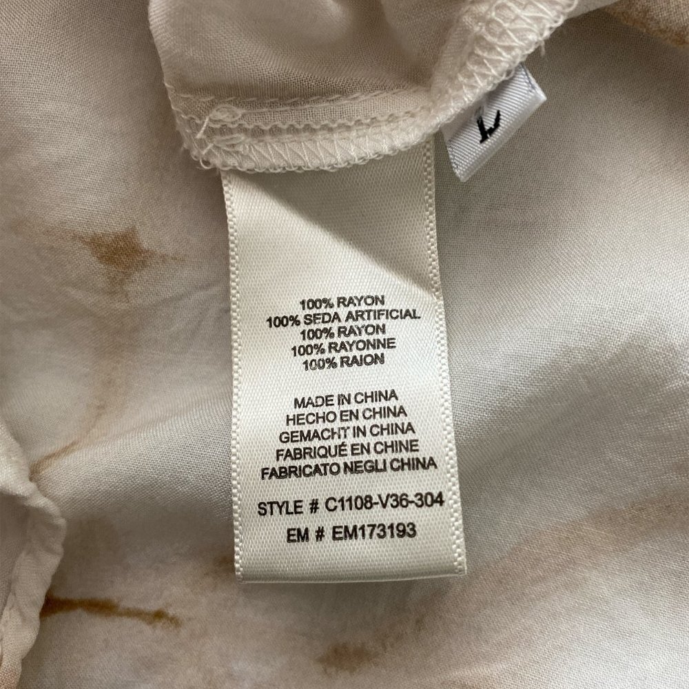 Cloth & Stone Top, Size Large, Elastic At Waist A… - image 5